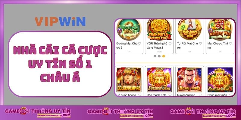 Nhà cái cá cược uy tín số 1 Châu Á